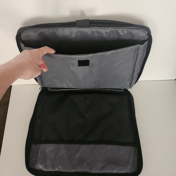Ytonet Laptop Sleeve Case 17 17.3" Water Resistant Cover TSA Travel Bag NWOT - Picture 6 of 11